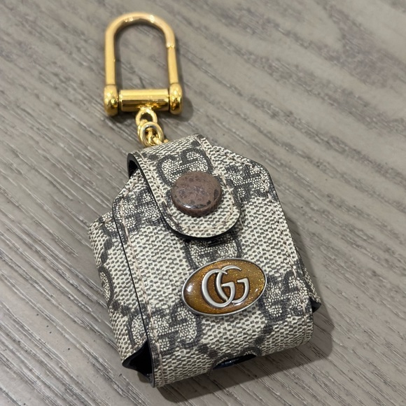 EUC GUCCI OPHIDIA GG APPLE AIRPODS CASE. AUTHENTIC - Picture 7 of 15